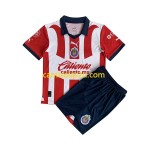 Camisolas de futebol CD Guadalajara Criança Equipamento Principal 2023/24 Manga Curta